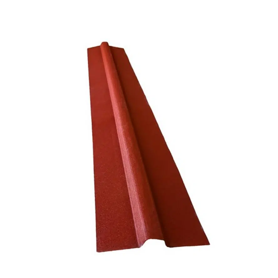 Flat Ridge Tile Red Matt Finish