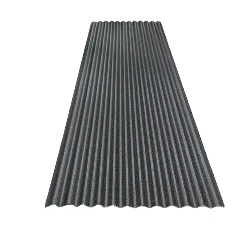 Charcoal Grey Matt / Textured Corrugated Iron Sheet