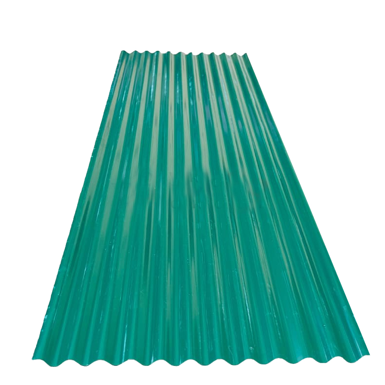 Dark Green Gloss Finish Corrugated Iron Sheet