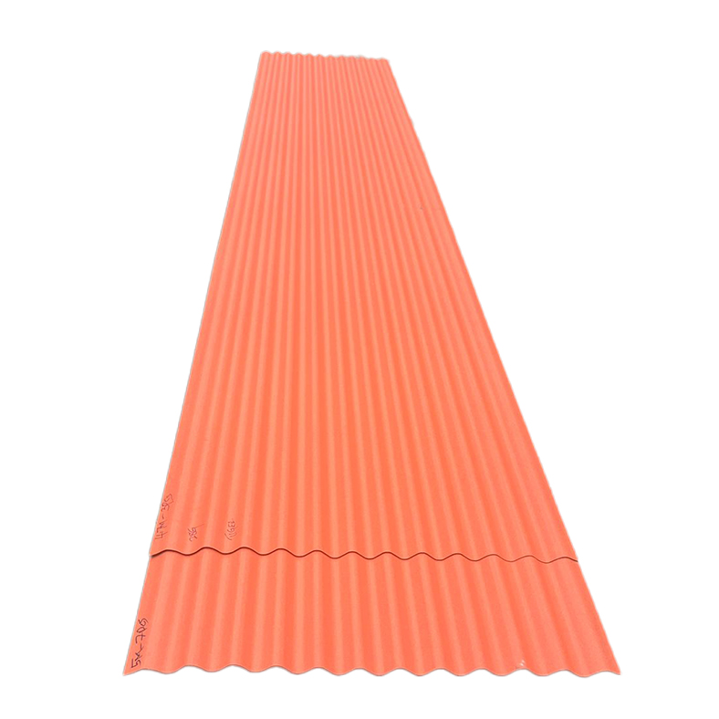 Tile Red Matt / Textured Finish Corrugated Iron Sheet