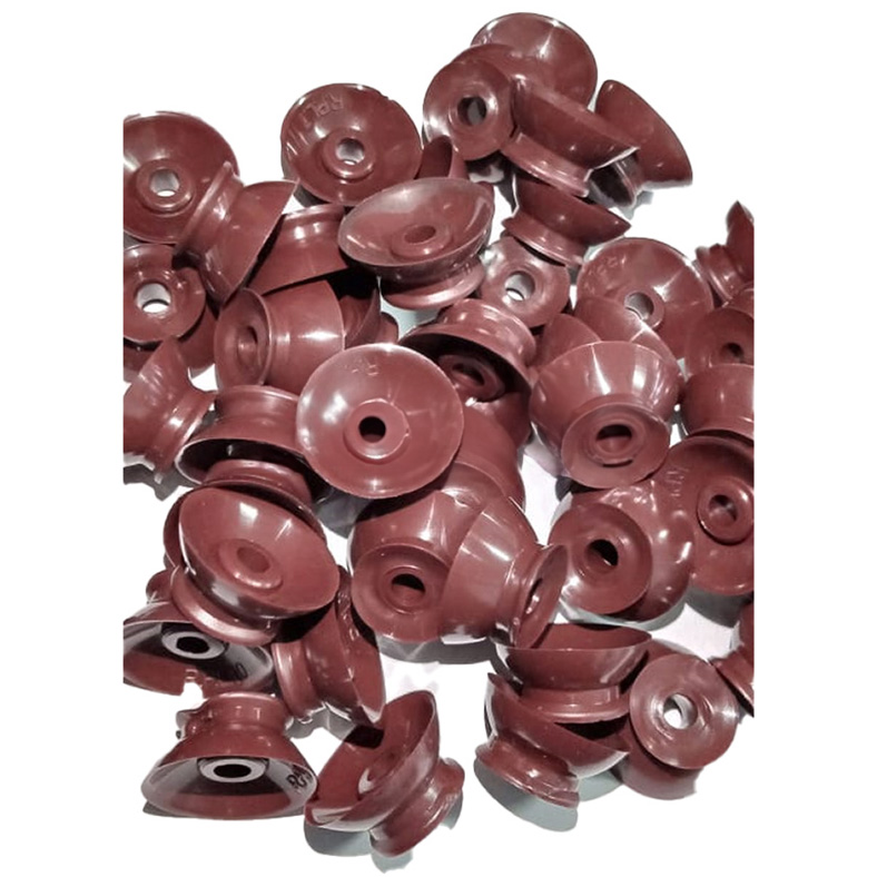 Maroon Roofing Rubber Washers Dome Type