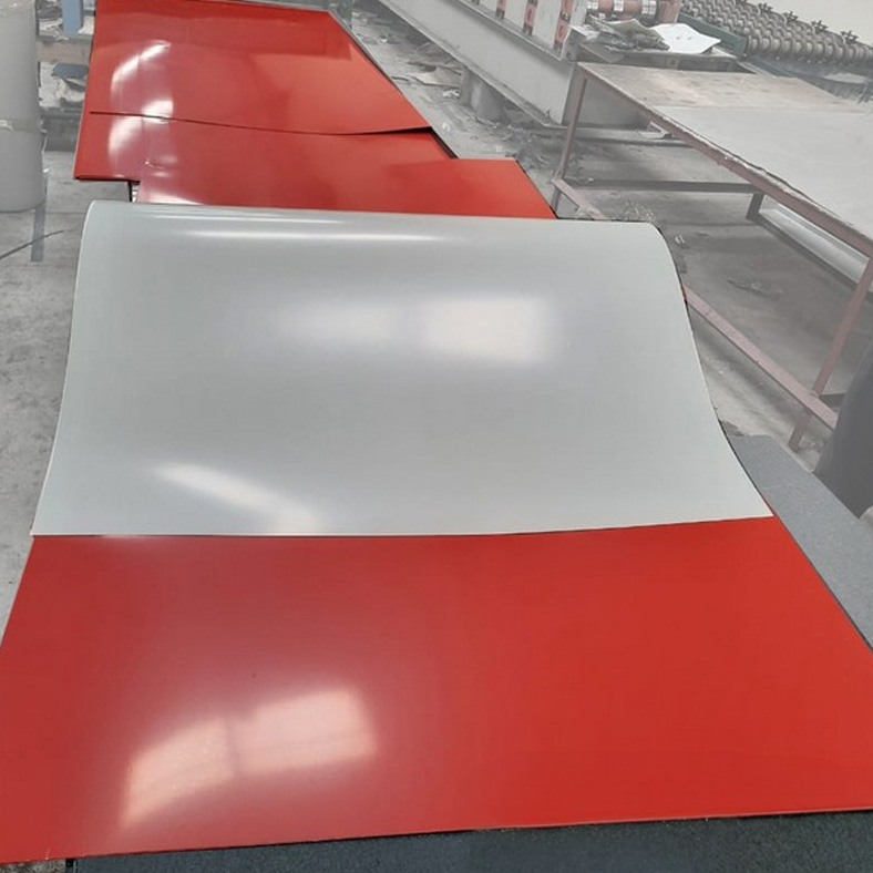 Tile Red Gloss Finish Mabati Plainsheet