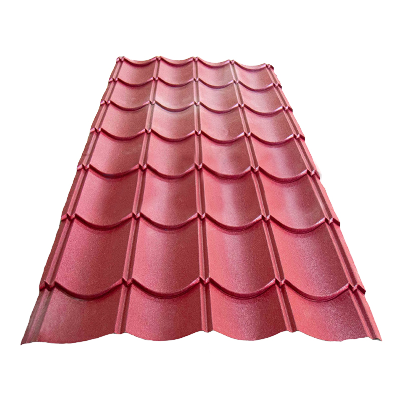Brick Red Matt Finish Mandarin Tile Roof Sheet