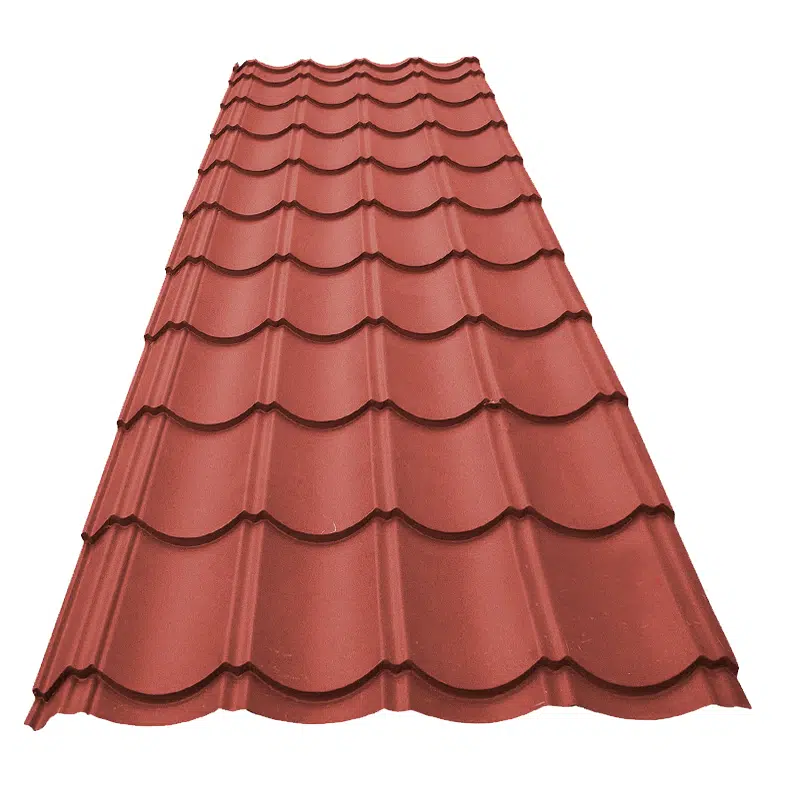 Maroon Matt Mandarin Tile