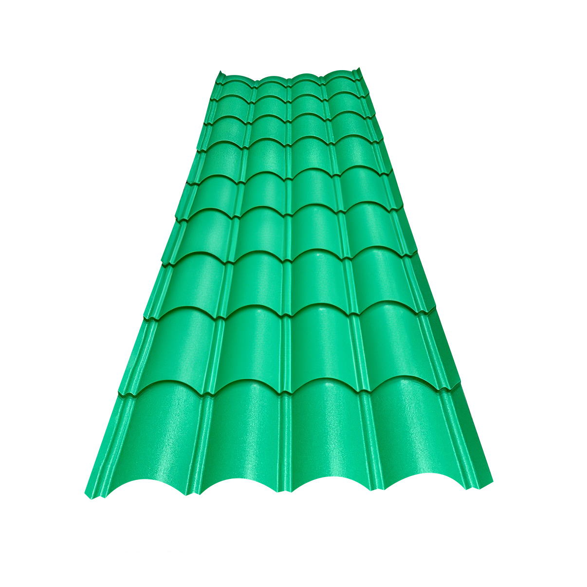 Dark Green Matt Star Tile Roofing Sheet