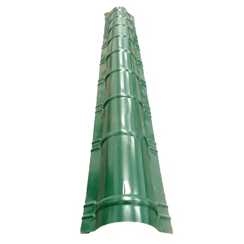 Dark Green Gloss Finish Roll Top / Glazed Ridge (Kofia)