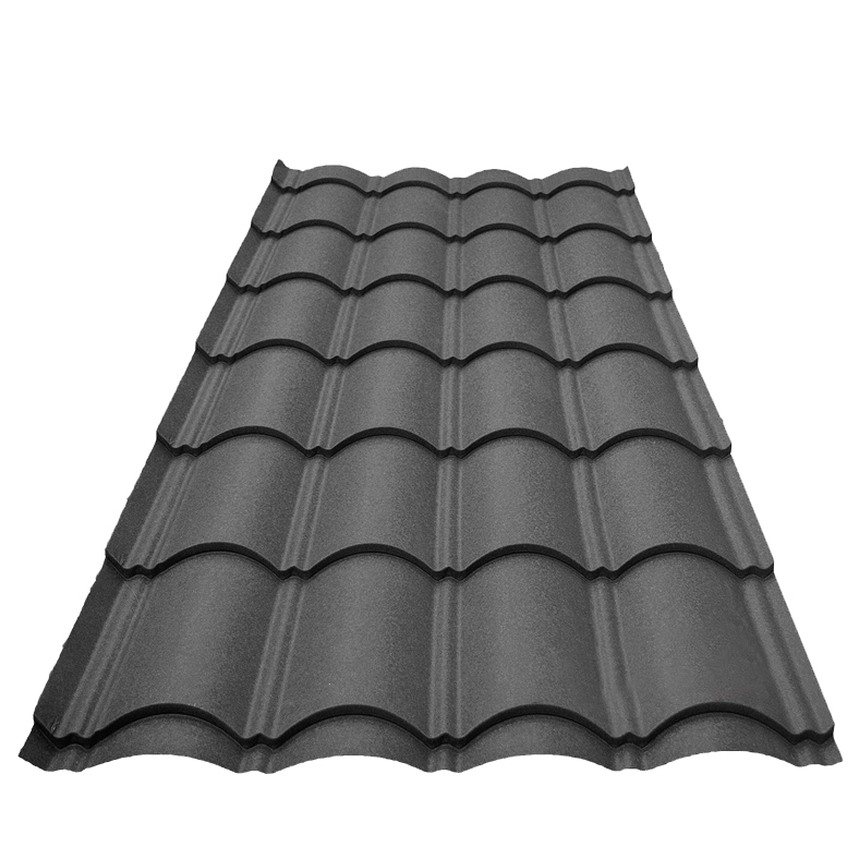 Charcoal Grey Matt Finish Star Tile Roofing Sheet