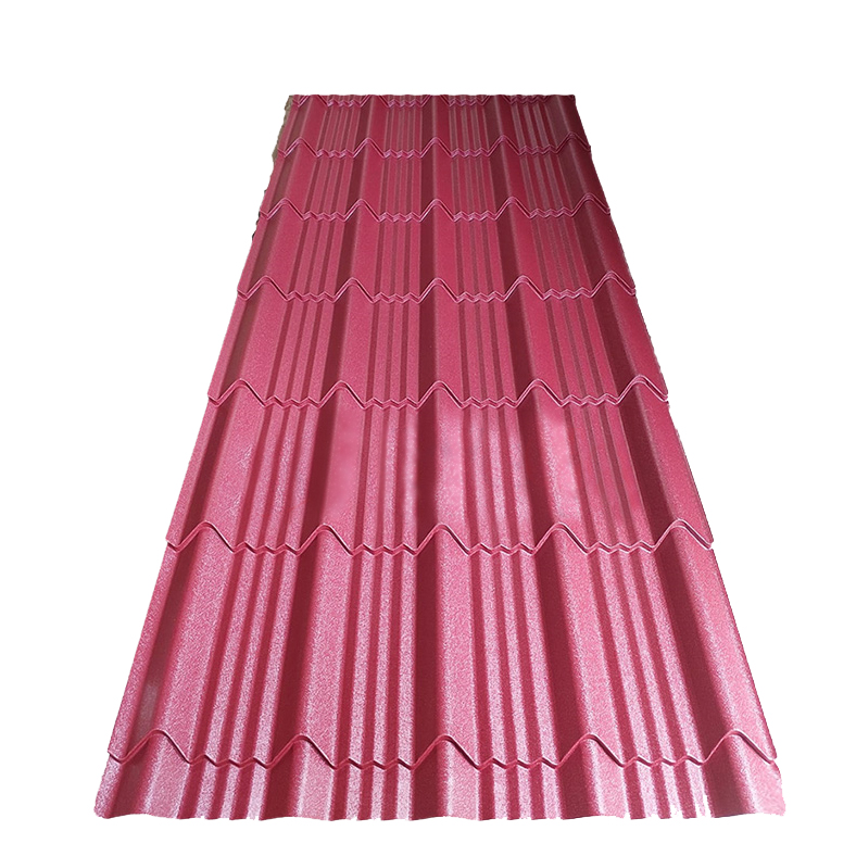 Brick Red Matt / Textured Finish Versatile Roofing Sheet