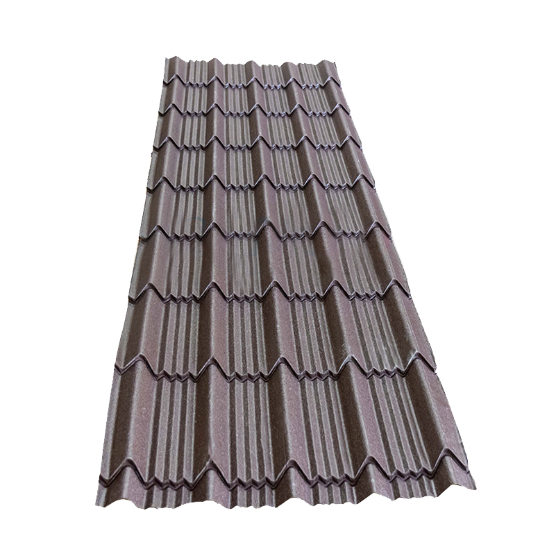 Chocolate / Chocolate Brown Matt / Textured Finish Versatile Roofing Sheet