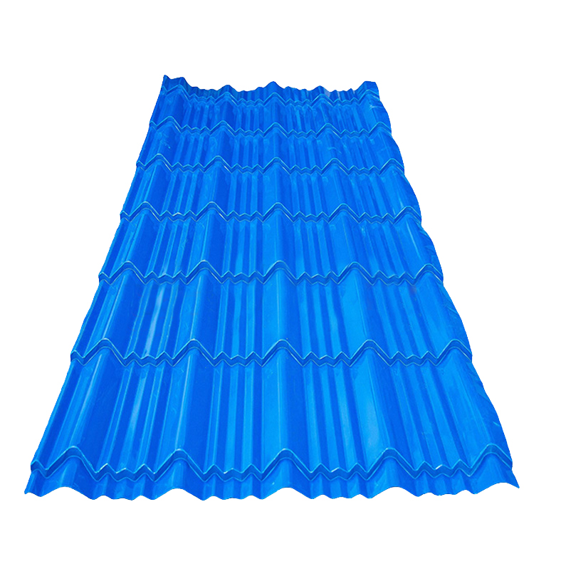 Sky Blue Gloss Finish Versatile Roofing Sheet
