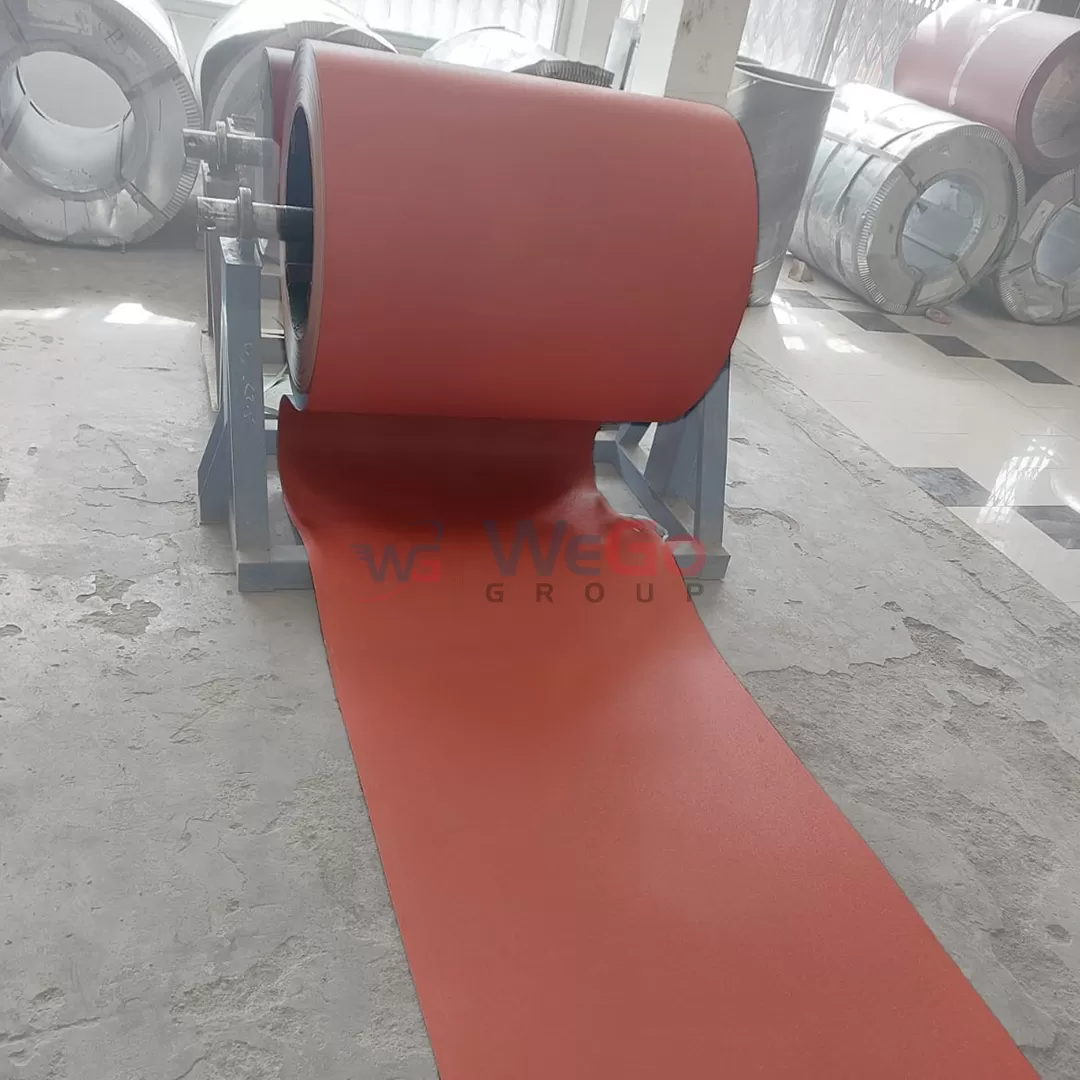 Plainsheet 28G - Brick Red Matt