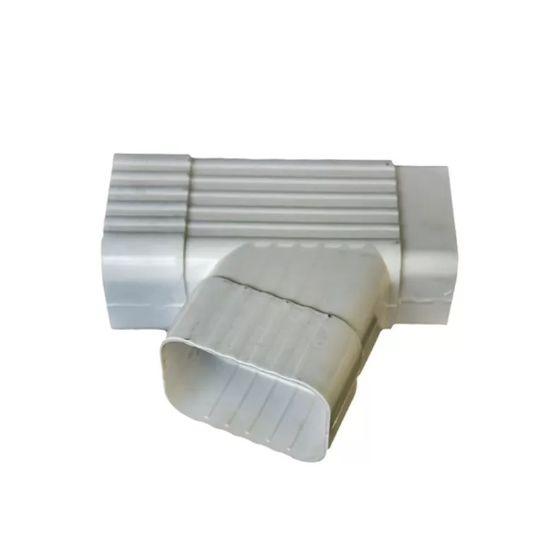 White Pipe Skew Tee