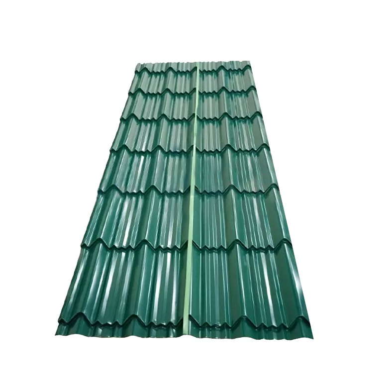 Dark Green Gloss Finish Versatile Roofing Sheet
